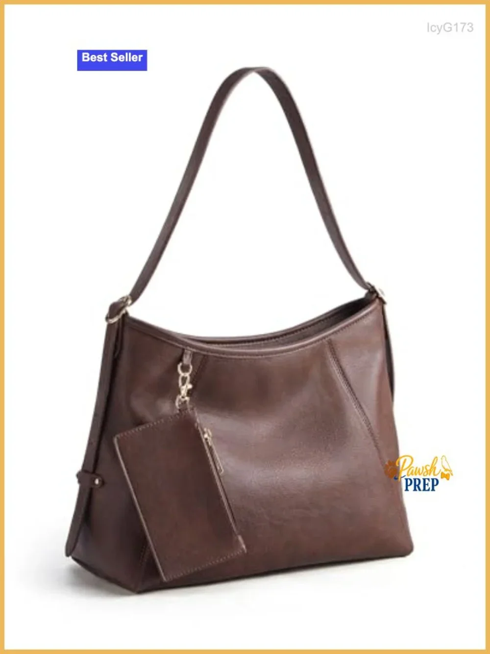 PU Leather Hobo Bag Women's Crossbody Shoulder Tote Purse with Pockets